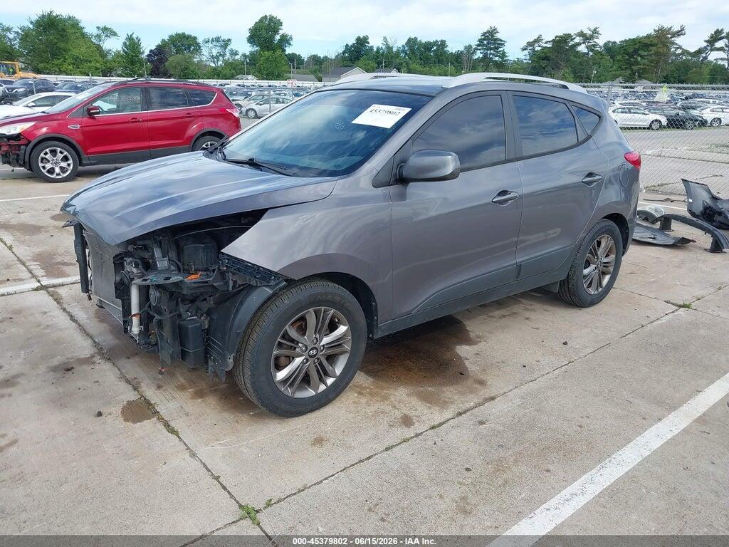 KM8JUCAG4EU803704 2014 HYUNDAI TUCSON photo no. 2