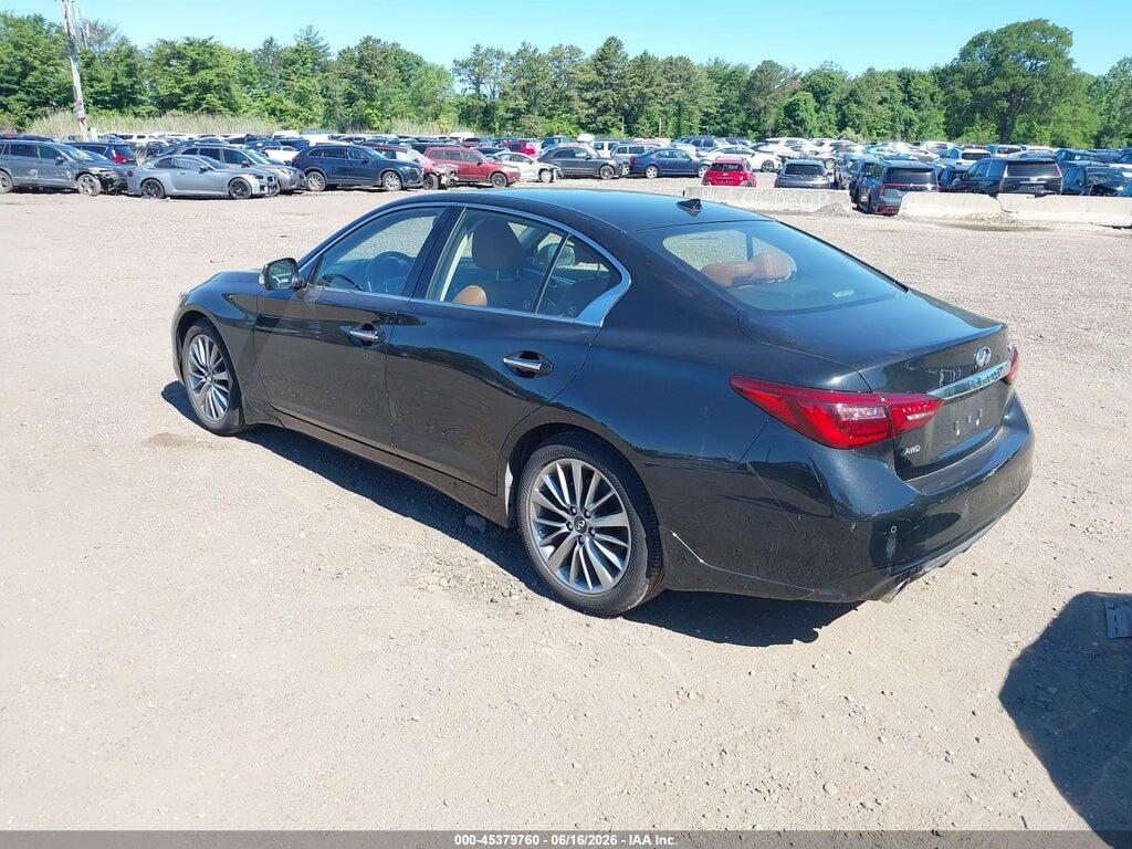 JN1EV7BR2PM543609 2023 INFINITI Q50 photo no. 3