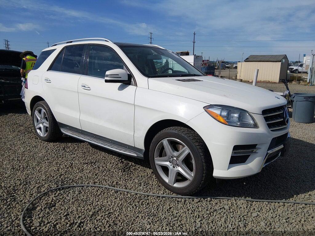 4JGDA7DB1DA182791 2013 MERCEDES-BENZ ML 550 photo no. 1