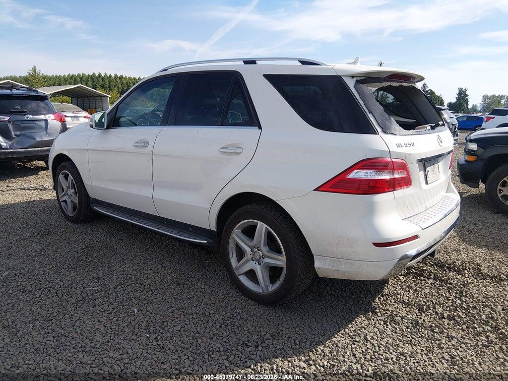 4JGDA7DB1DA182791 2013 MERCEDES-BENZ ML 550 photo no. 3