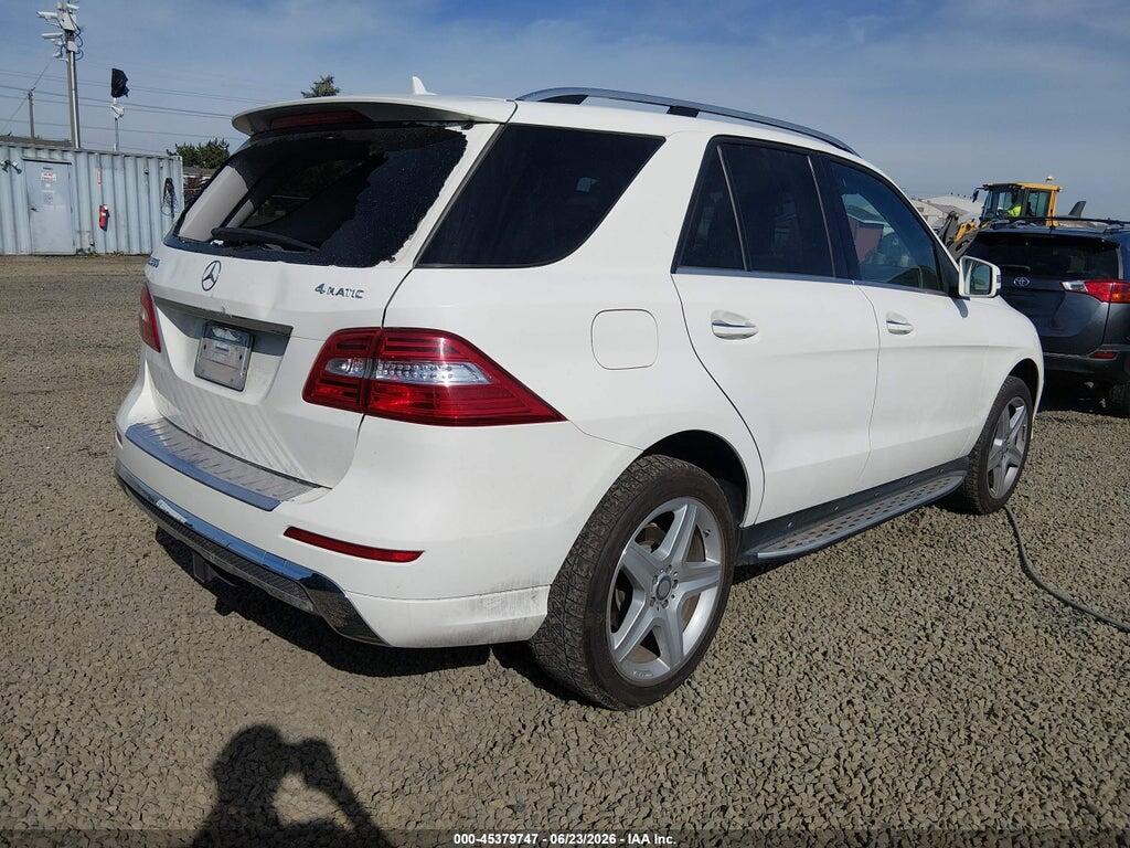 4JGDA7DB1DA182791 2013 MERCEDES-BENZ ML 550 photo no. 4