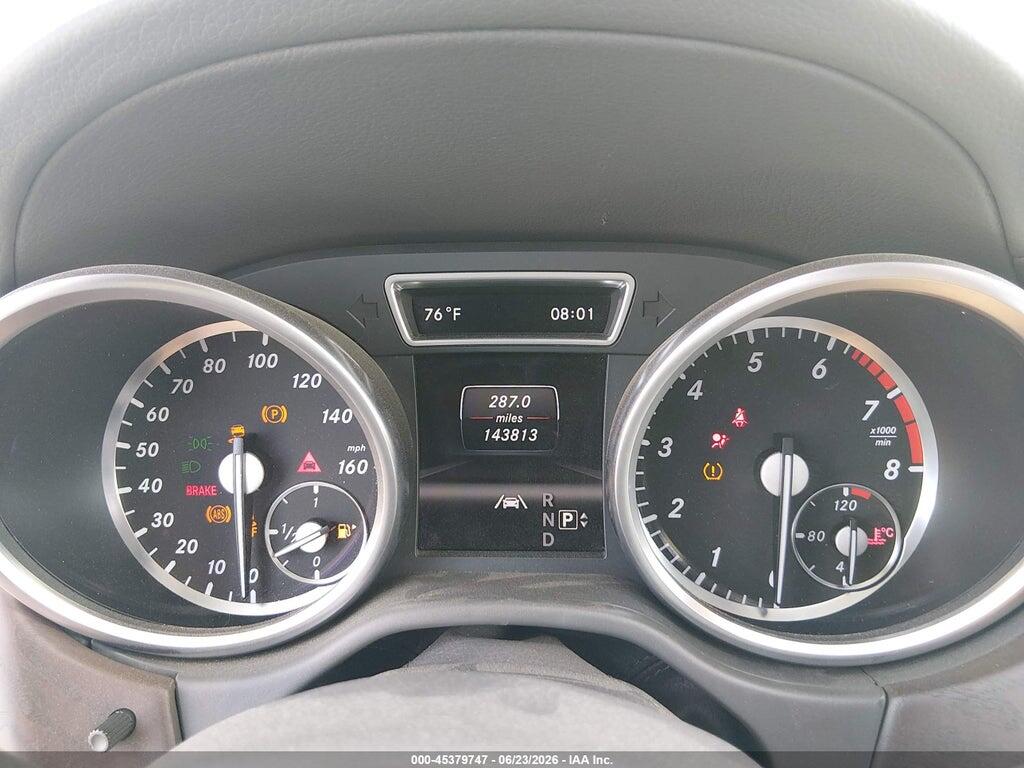 4JGDA7DB1DA182791 2013 MERCEDES-BENZ ML 550 photo no. 7