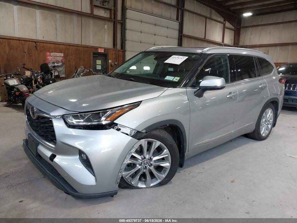 5TDDZRBH2MS551404 2021 TOYOTA HIGHLANDER photo no. 2