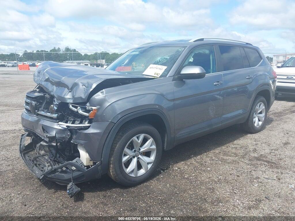 1V2DR2CA8KC578175 2019 VOLKSWAGEN ATLAS photo no. 2