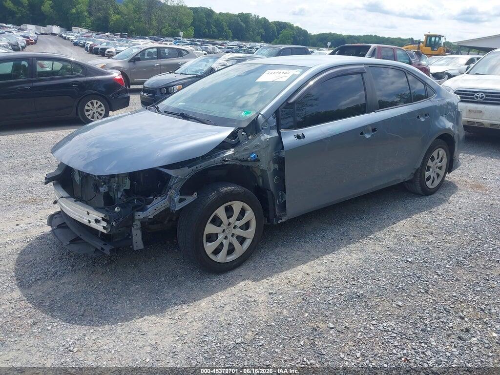 JTDEPMAE5MJ174293 2021 TOYOTA COROLLA photo no. 2