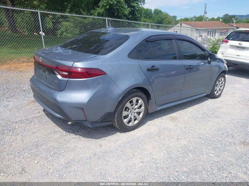 JTDEPMAE5MJ174293 2021 TOYOTA COROLLA photo no. 4