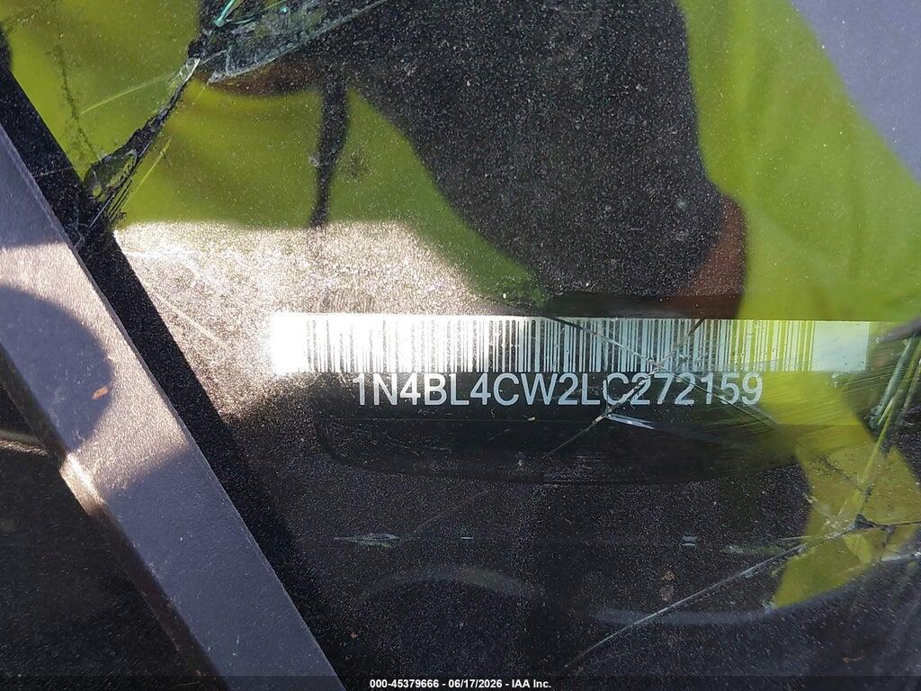1N4BL4CW2LC272159 2020 NISSAN ALTIMA photo no. 9