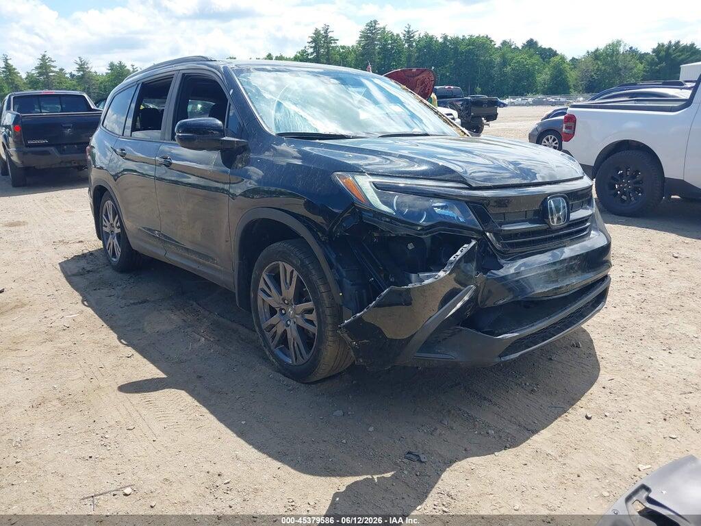 5FNYF5H37NB019196 2022 HONDA PILOT photo no. 1