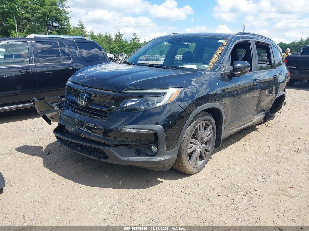 5FNYF5H37NB019196 2022 HONDA PILOT photo no. 2