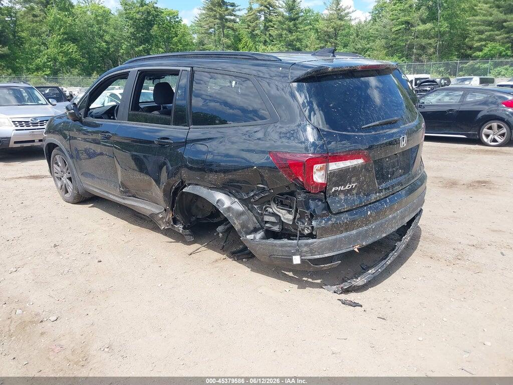 5FNYF5H37NB019196 2022 HONDA PILOT photo no. 3