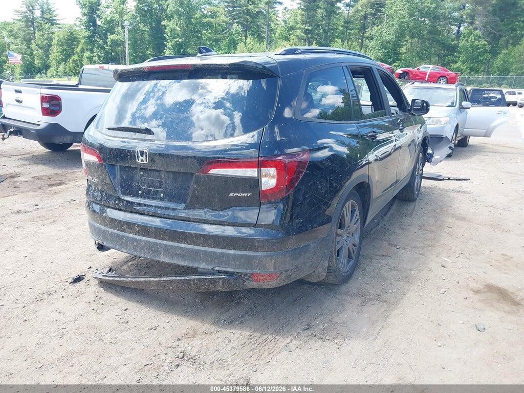 5FNYF5H37NB019196 2022 HONDA PILOT photo no. 4
