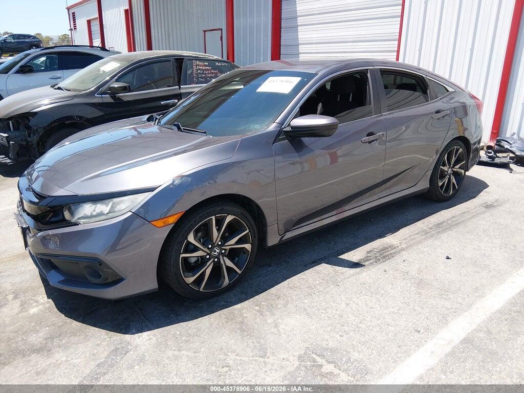 2HGFC2F84KH542261 2019 HONDA CIVIC photo no. 2