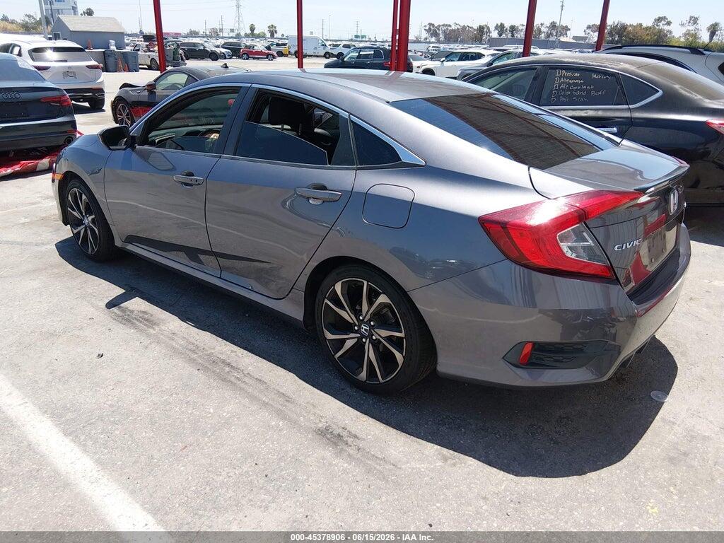 2HGFC2F84KH542261 2019 HONDA CIVIC photo no. 3
