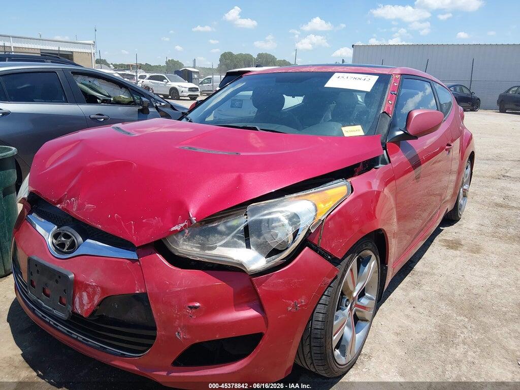 KMHTC6AD9DU158310 2013 HYUNDAI VELOSTER photo no. 2