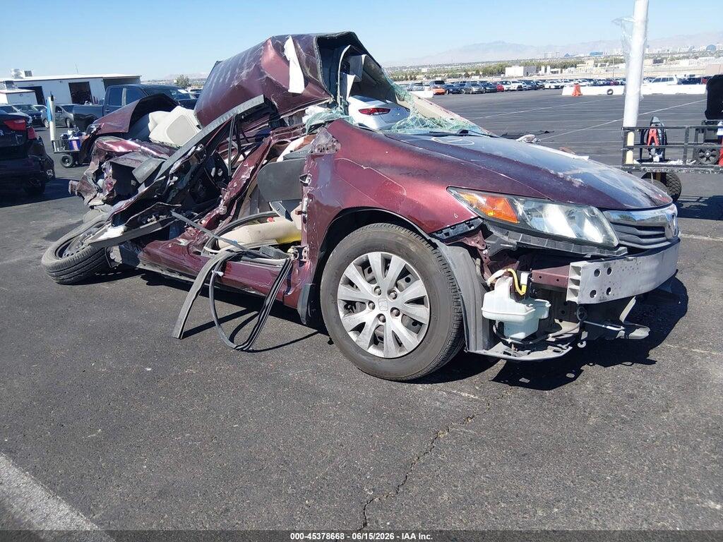 19XFB2F59CE389624 2012 HONDA CIVIC photo no. 1