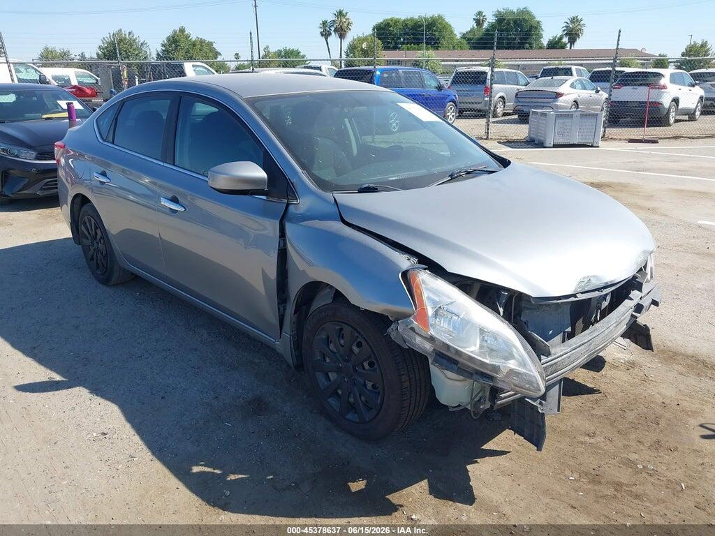 3N1AB7AP2EY318530 2014 NISSAN SENTRA photo no. 1