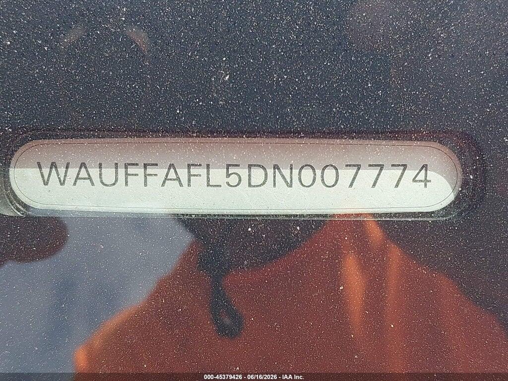 WAUFFAFL5DN007774 2013 AUDI A4 photo no. 9