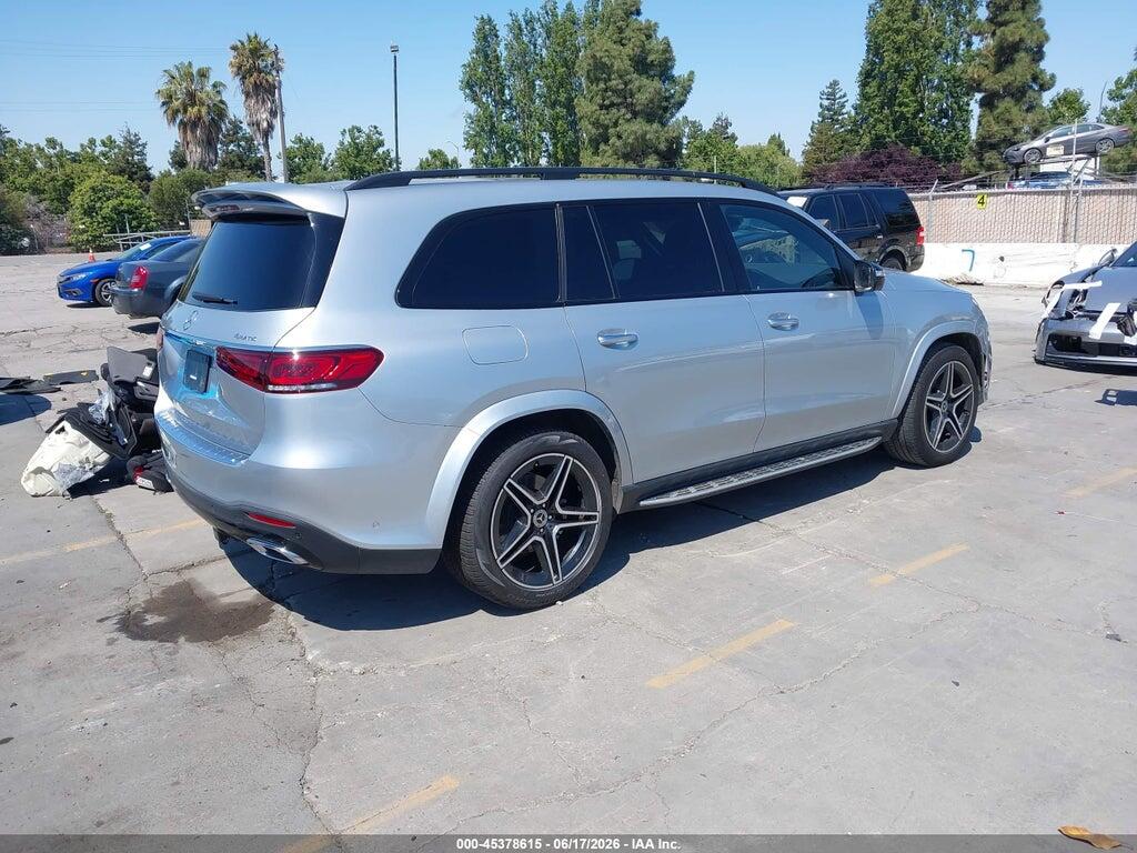 4JGFF5KE2NA684772 2022 MERCEDES-BENZ GLS 450 photo no. 4