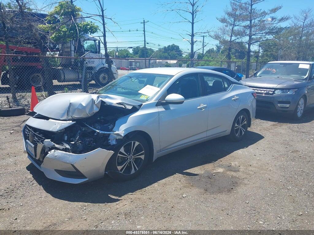 3N1AB8CV0MY267299 2021 NISSAN SENTRA photo no. 2