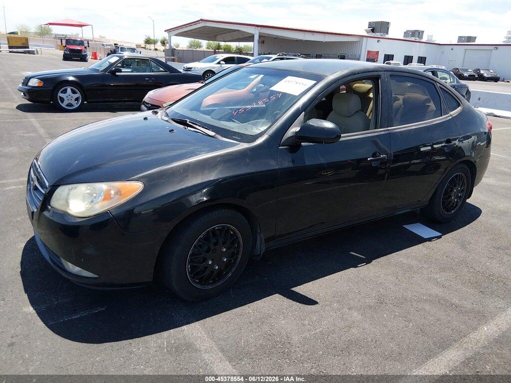 KMHDU46D08U293292 2008 HYUNDAI ELANTRA photo no. 2