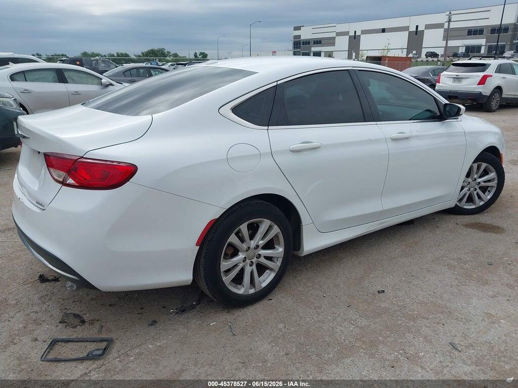1C3CCCAB7GN103018 2016 CHRYSLER 200 photo no. 4