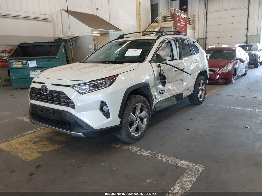2T3DWRFV8LW052984 2020 TOYOTA RAV4 HYBRID photo no. 2
