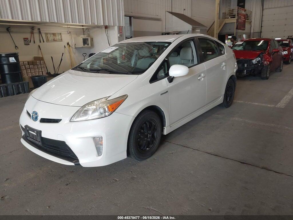 JTDKN3DU7D0352507 2013 TOYOTA PRIUS photo no. 2
