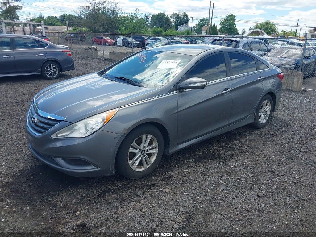 5NPEB4AC5EH875083 2014 HYUNDAI SONATA photo no. 2