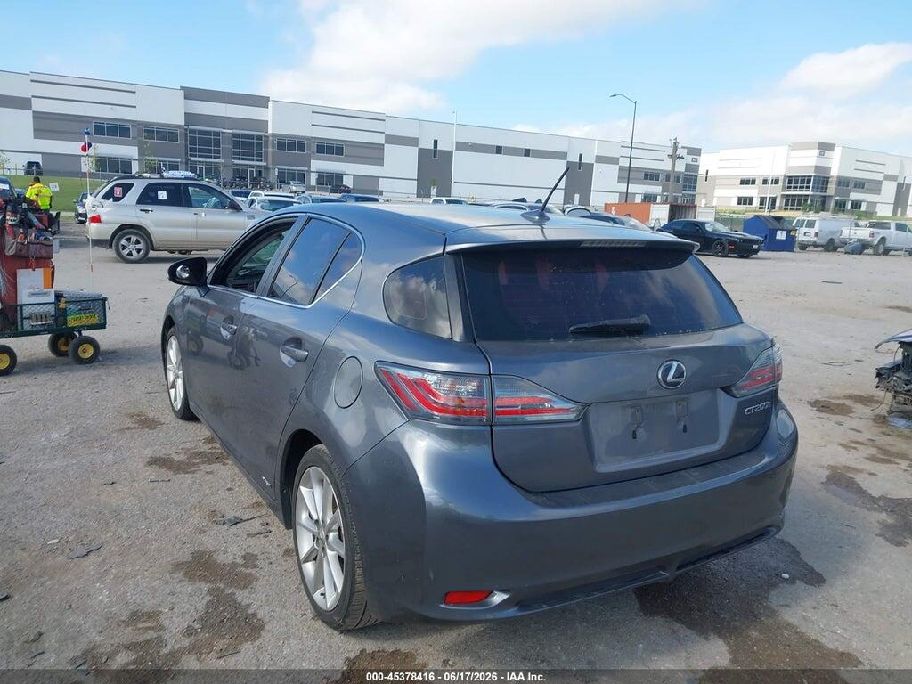 JTHKD5BH2D2131839 2013 LEXUS CT 200H photo no. 3