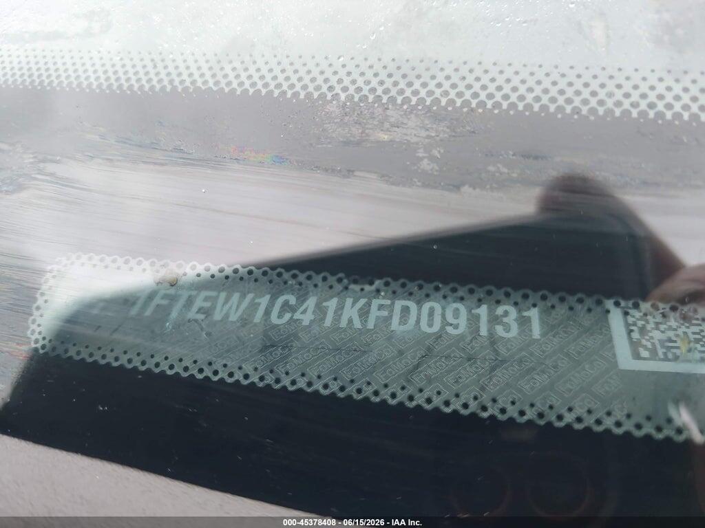 1FTEW1C41KFD09131 2019 FORD F-150 photo no. 9