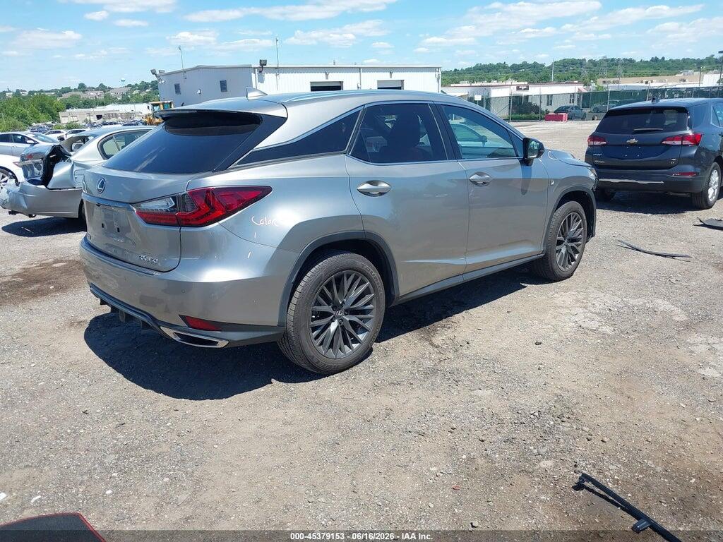 2T2SZMDA9MC285670 2021 LEXUS RX 350 photo no. 4