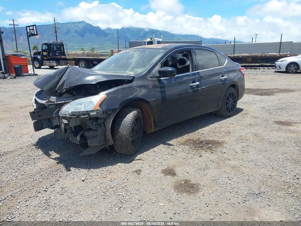3N1AB7AP3FY257951 2015 NISSAN SENTRA photo no. 2
