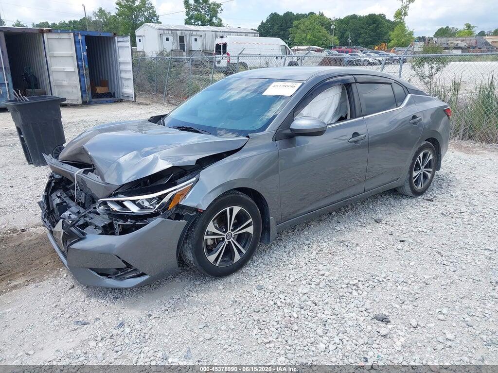 3N1AB8CV4NY287864 2022 NISSAN SENTRA photo no. 2