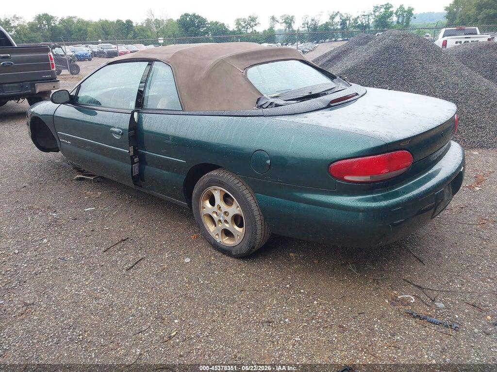 3C3EL55H5TT274458 1996 CHRYSLER SEBRING photo no. 3