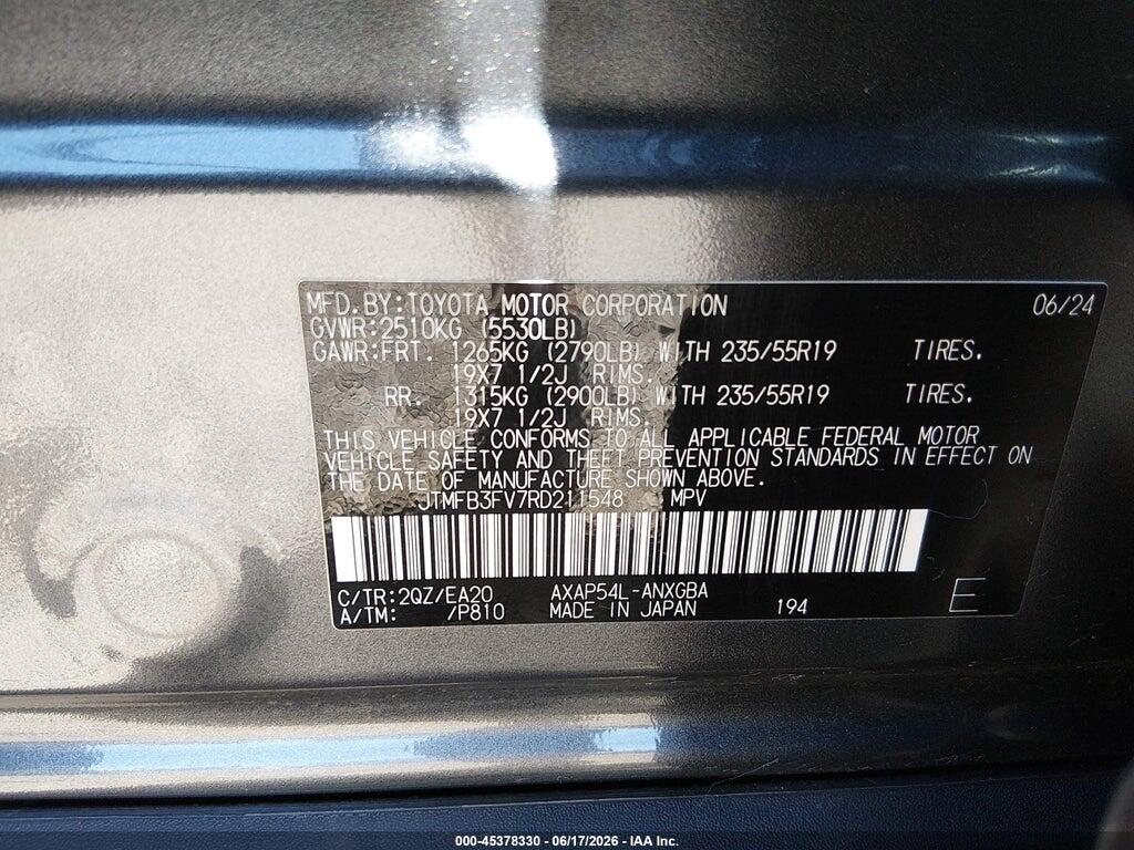 JTMFB3FV7RD211548 2024 TOYOTA RAV4 PRIME photo no. 9