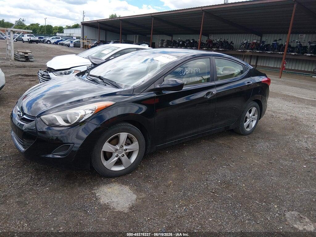 KMHDH4AEXBU154766 2011 HYUNDAI ELANTRA photo no. 2