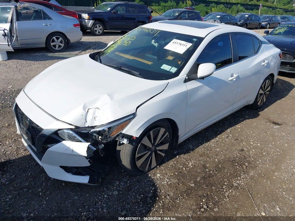 3N1AB8CV4NY206670 2022 NISSAN SENTRA photo no. 2