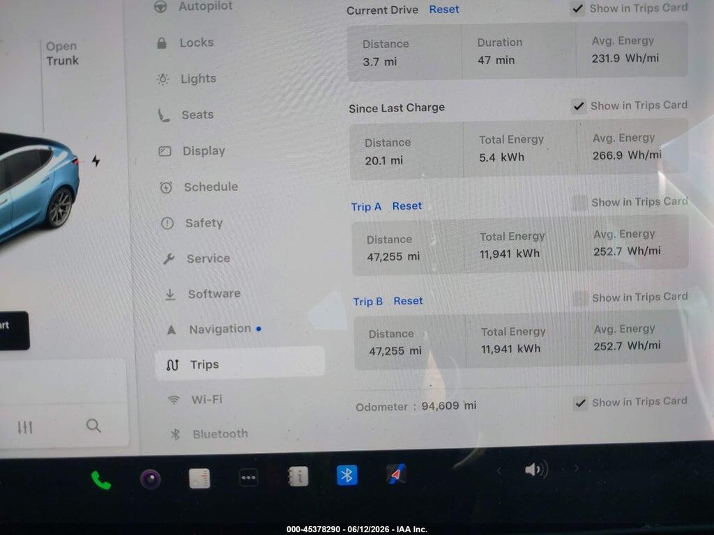 5YJ3E1EA1KF483816 2019 TESLA MODEL 3 photo no. 7