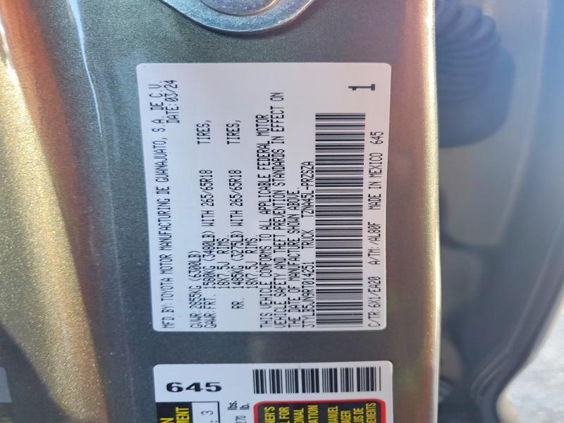 3TYLB5JN9RT014251 2024 TOYOTA TACOMA photo no. 12