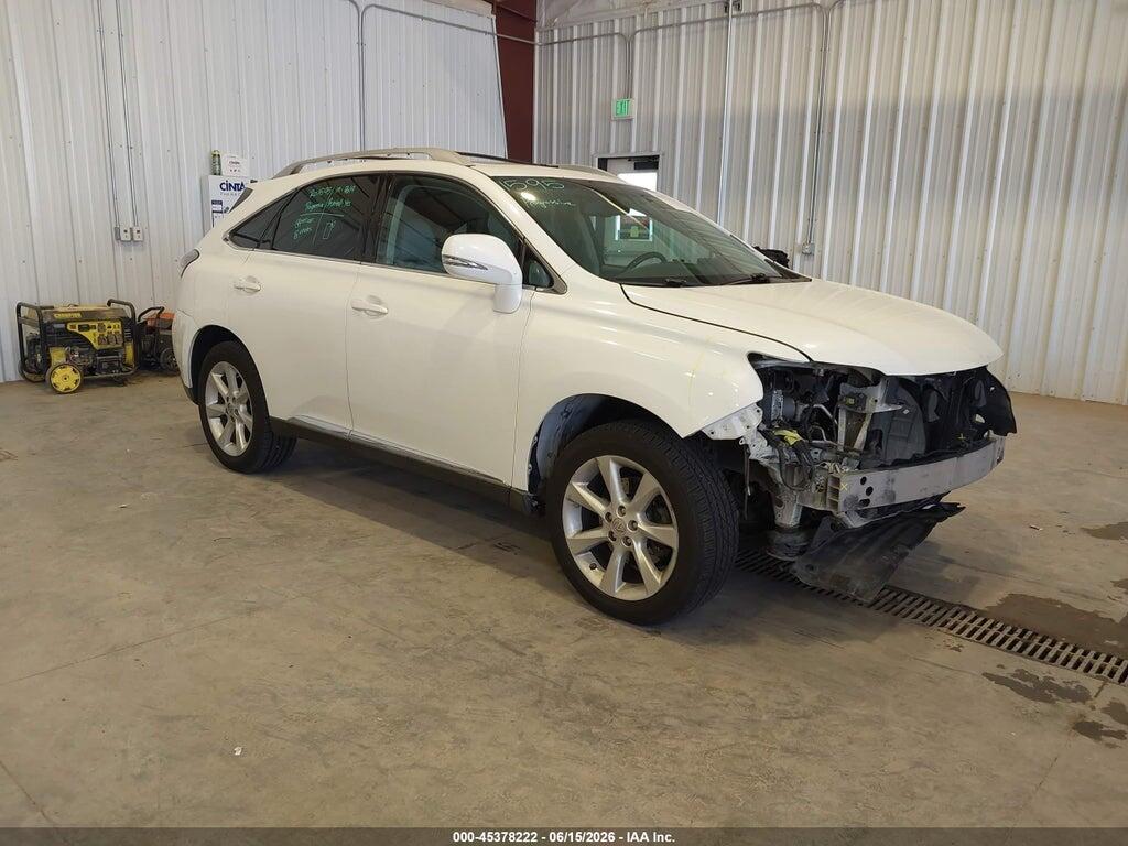2T2BK1BA8AC038366 2010 LEXUS RX 350 photo no. 1