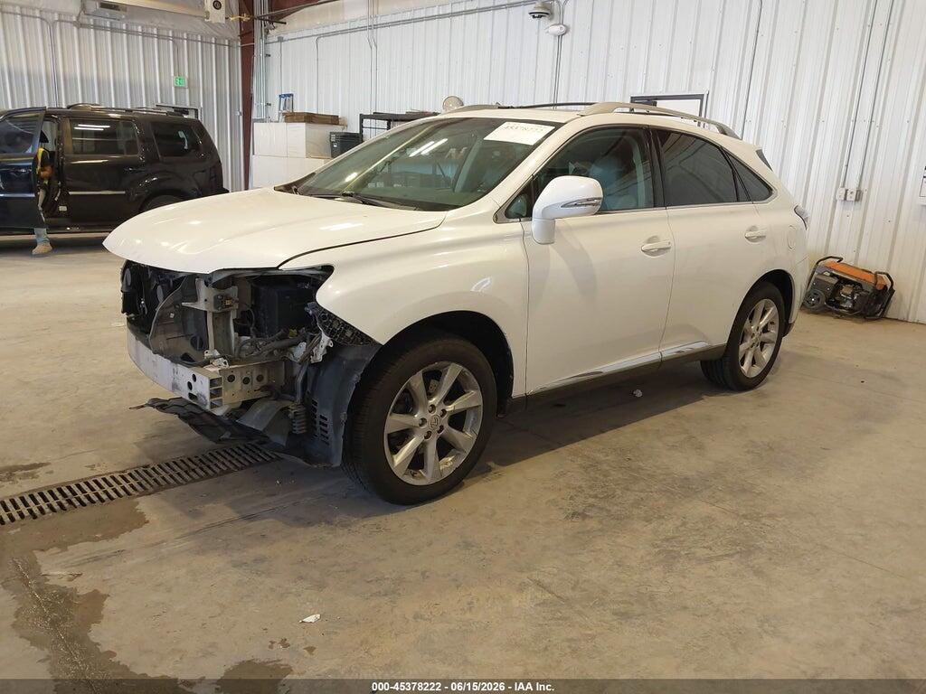 2T2BK1BA8AC038366 2010 LEXUS RX 350 photo no. 2