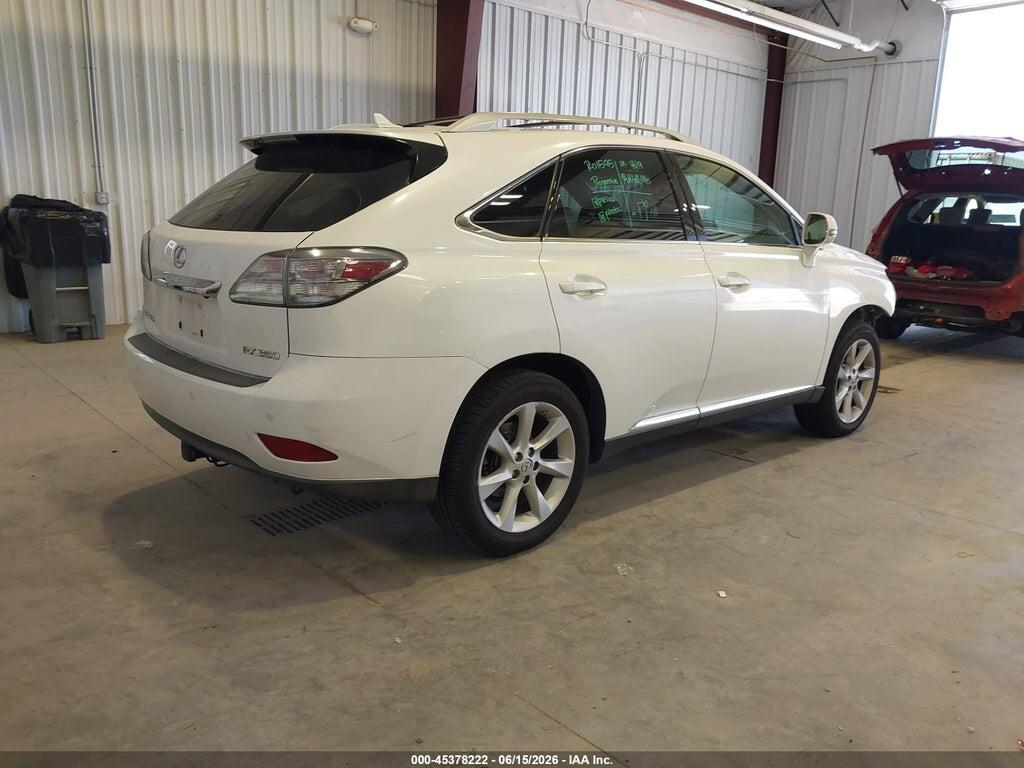 2T2BK1BA8AC038366 2010 LEXUS RX 350 photo no. 4