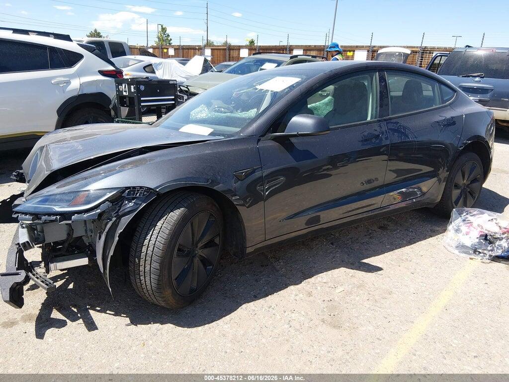 5YJ3E1EA0SF050584 2025 TESLA MODEL 3 photo no. 2