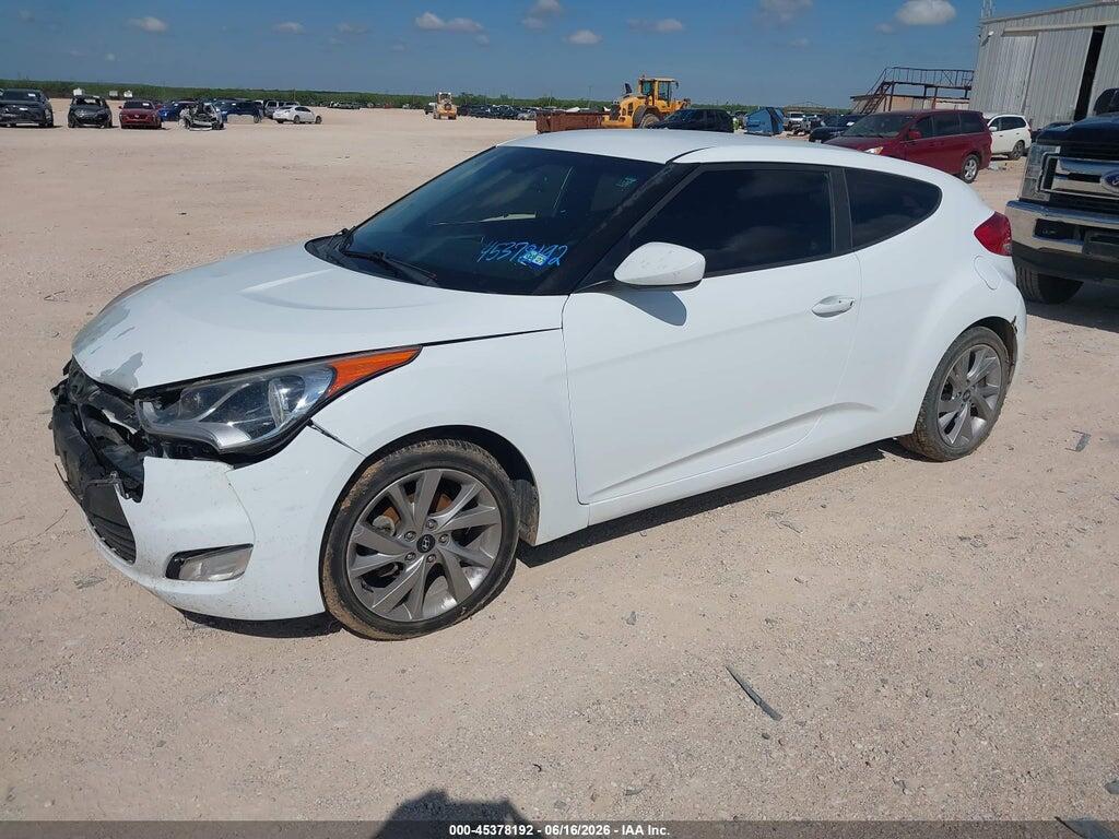 KMHTC6AD6HU310744 2017 HYUNDAI VELOSTER photo no. 2
