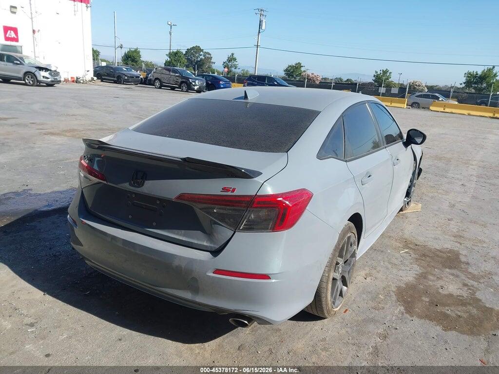 2HGFE1E5XPH474163 2023 HONDA CIVIC SI photo no. 4