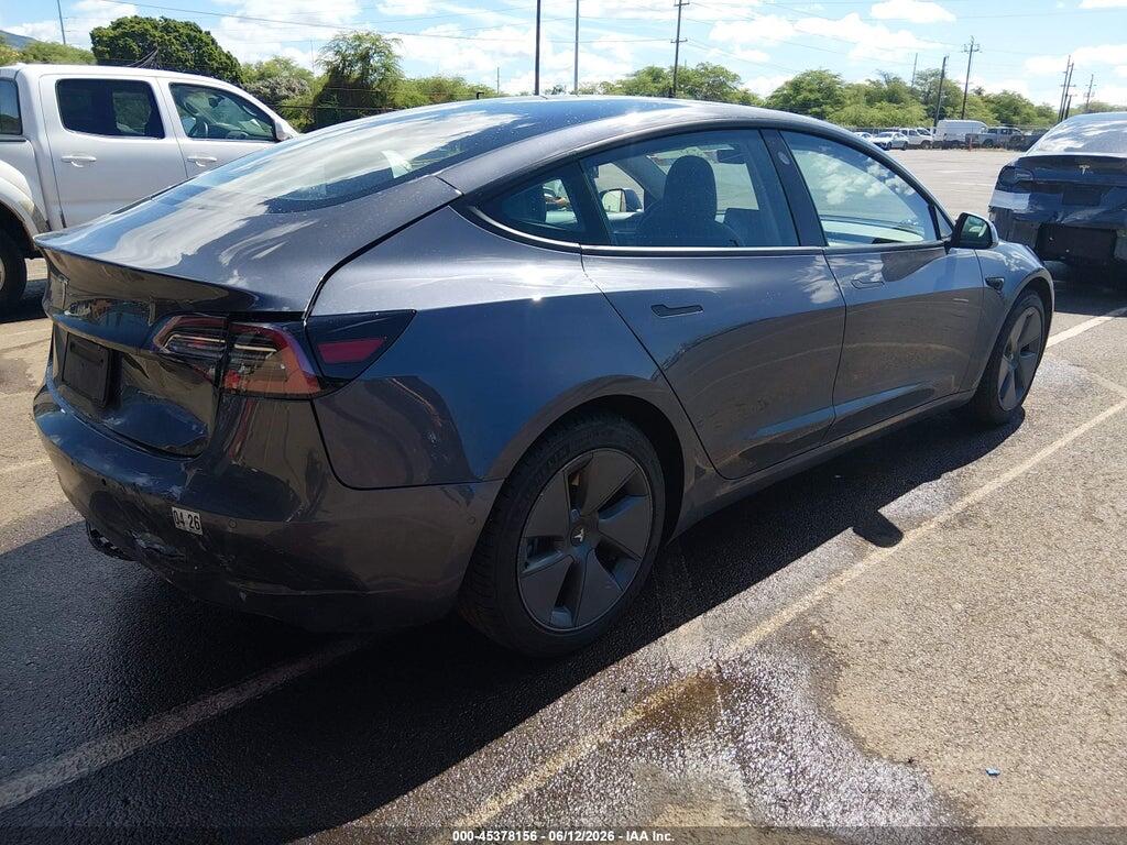 5YJ3E1EA7NF122076 2022 TESLA MODEL 3 photo no. 4