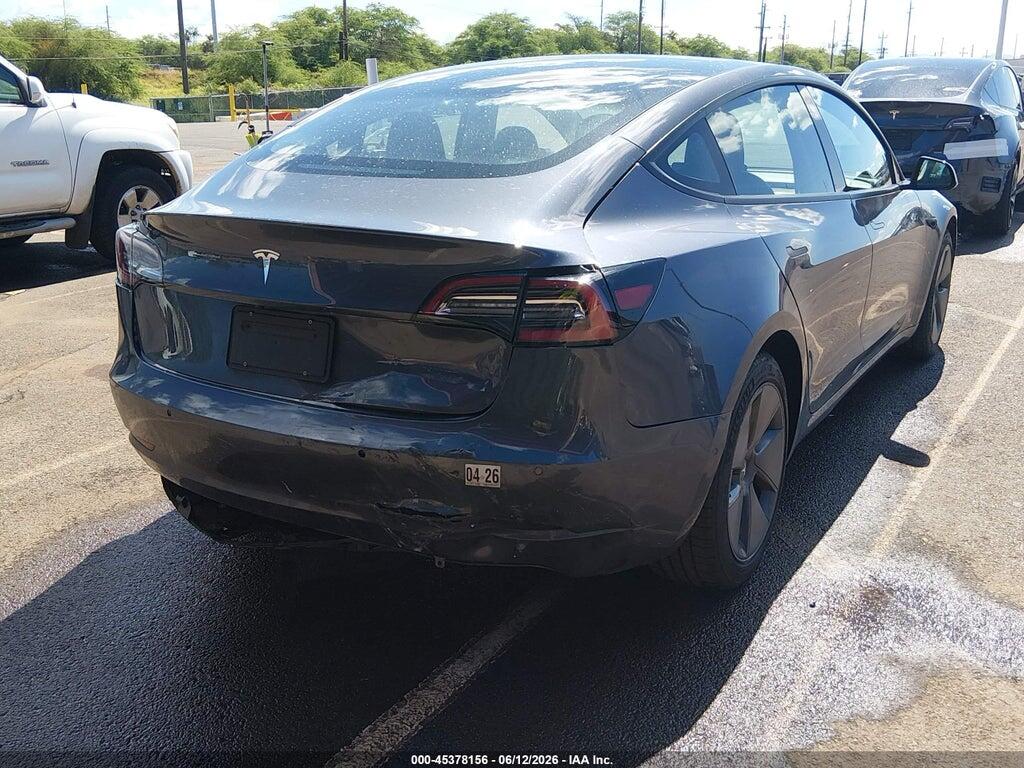 5YJ3E1EA7NF122076 2022 TESLA MODEL 3 photo no. 6