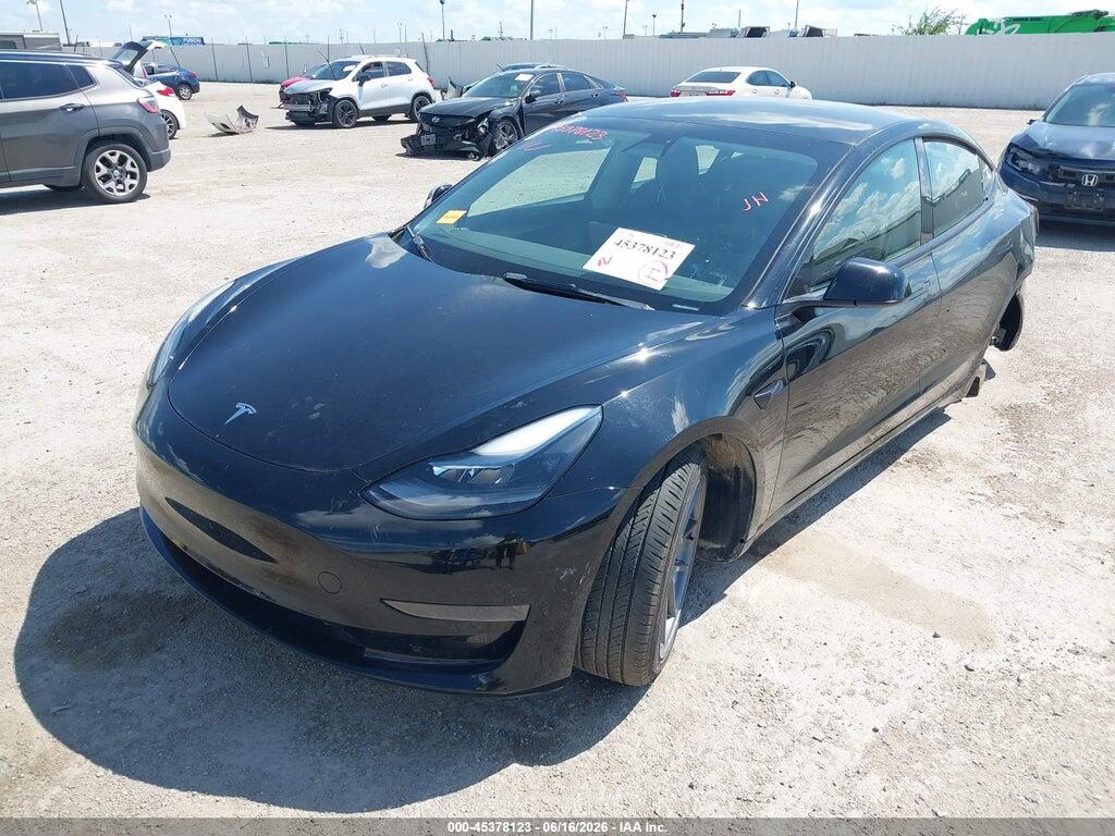5YJ3E1EA0PF435599 2023 TESLA MODEL 3 photo no. 2