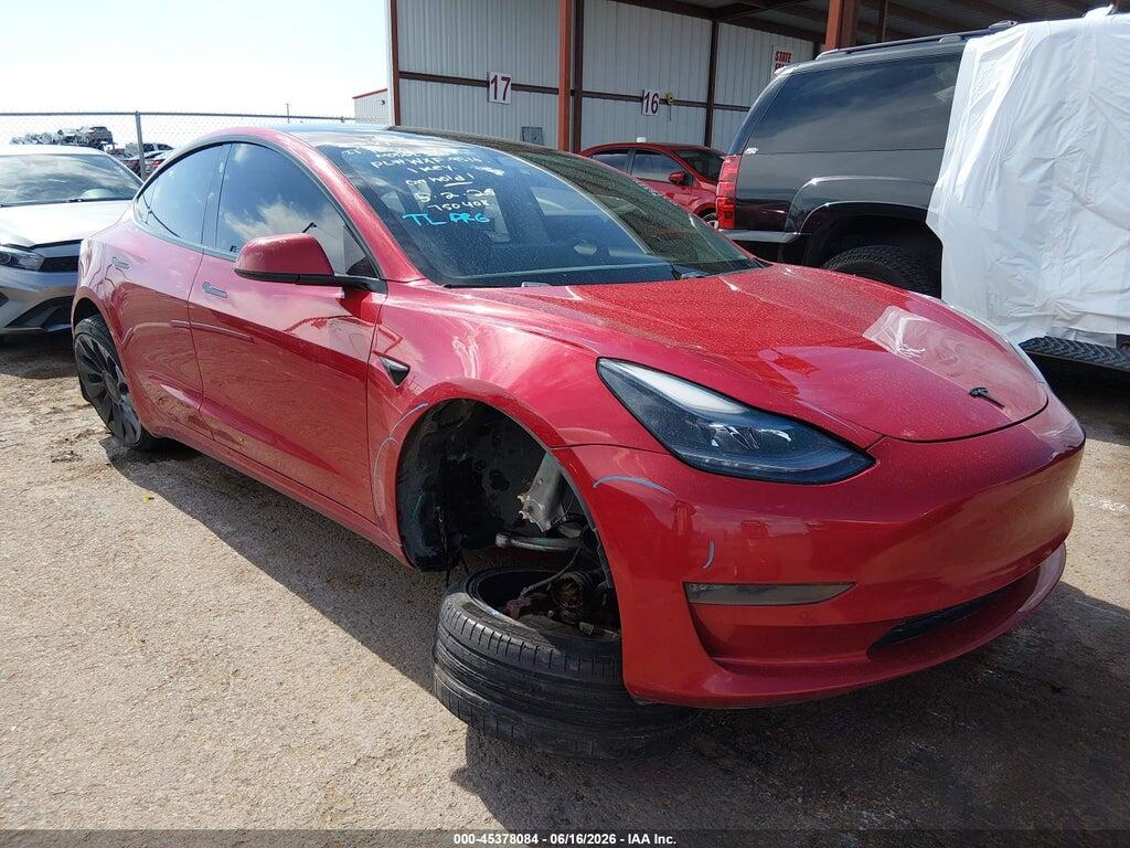 5YJ3E1EC8MF992399 2021 TESLA MODEL 3 photo no. 1