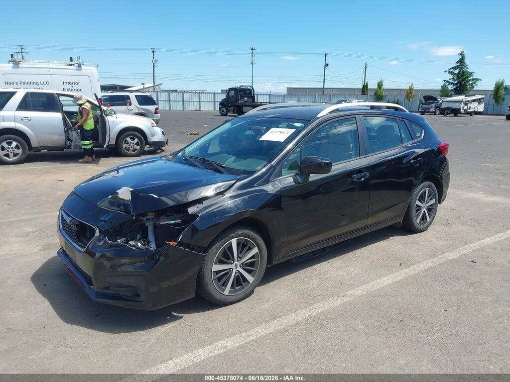 4S3GTAD63K3737995 2019 SUBARU IMPREZA photo no. 2
